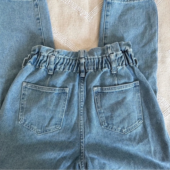 PacSun Paperbag Iris Blue Mom Jeans Women's Jeans 25 - Picture 6 of 7